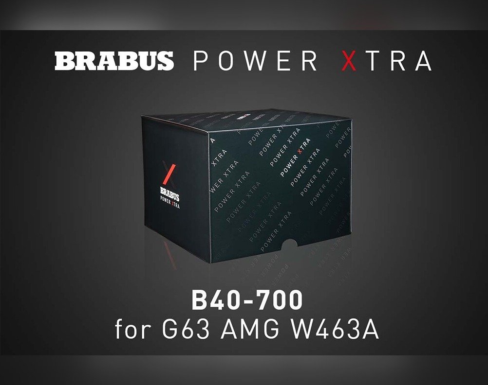 BRABUS PowerXtra performance kit B40-700 Vmax 220 km/h